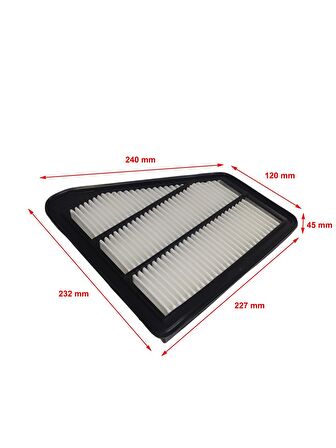 Honda Civic 1.6 İ-Dtec, 2.2 İ-Dtec 2012-2015 Hava Filtresi