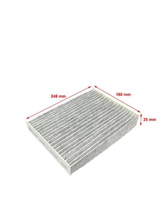 Dacia Dokker 2012 ve Sonrası Karbonlu Polen Filtresi