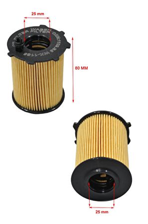 Peugeot 207 1.6 Hdi 90-110 Hp 2006-2013 4'Lü Filtre Bakım Seti