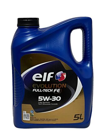 Elf Evolution Full-Tech FE 5W-30 Tam Sentetik Motor Yağı 5 Litre