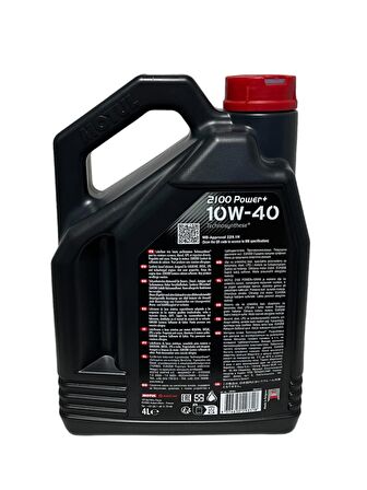 Motul 2100 Power+ 10W-40 Motor Yağı 4 Litre