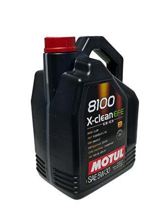 Motul 8100 X-Clean C2/C3 5W-30 Tam Sentetik Motor Yağı 5 Litre