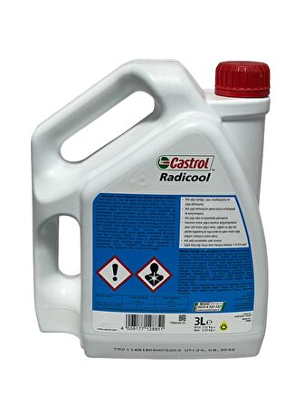 Castrol Radicool 4 Mevsimlik Mavi Antifriz 3 Litre