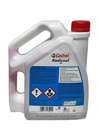 Castrol Radicool SF 4 Mevsimlik Kırmızı Antifriz 3 Litre