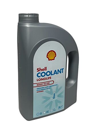 Shell Coolant Essential 4 Mevsimlik Kırmızı Antifriz 3 Litre