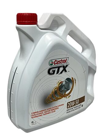 Castrol GTX 20W-50 Motor Yağı 4 Litre