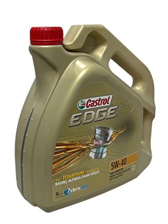 Castrol Edge 5W-40 Tam Sentetik Motor Yağı 4 Litre