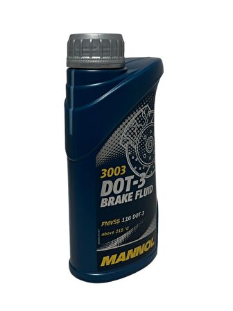 Mannol Dot-3 Fren Yağı 455 Gr.