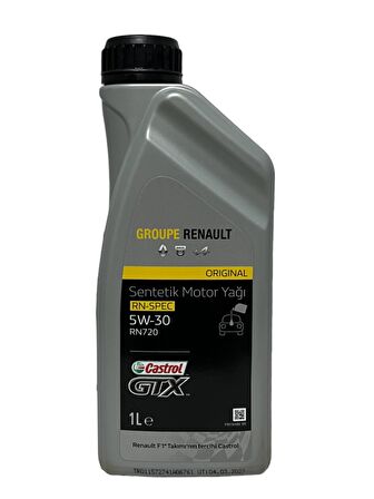 Castrol GTX 5W-30 Tam Sentetik Motor Yağı 1 Litre