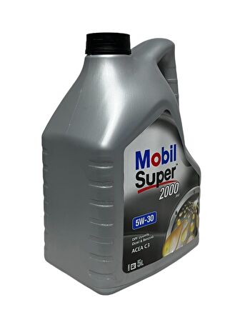 Mobil Süper 2000 XE C3 5W-30 Motor Yağı 5 Litre