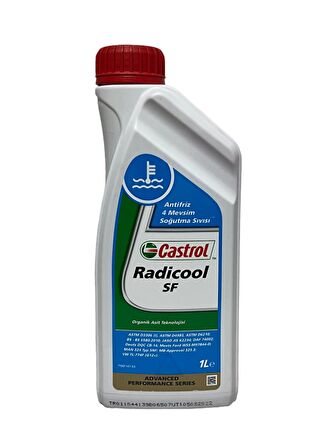 Castrol Radicool SF 4 Mevsimlik Kırmızı Antifriz 1 Litre 2 adet