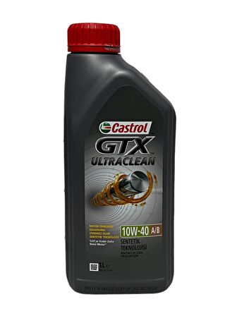 Castrol GTX Ultraclean 10W-40 A/B Motor Yağı 1 Litre 2 Adet
