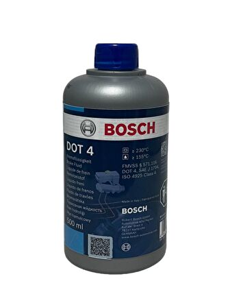 Bosch Dot-4 Fren Yağı 500 Ml. 4 Adet