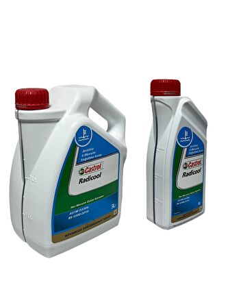 Castrol Radicool 4 Mevsimlik Mavi Antifriz 3+1 Litre