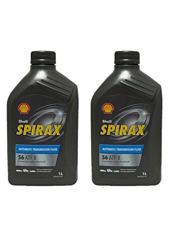 Shell Sprirax S6 ATF X Otomatik Şanzıman Yağı 1 Litre 2 Adet