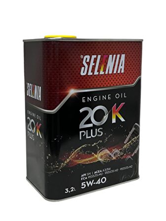 Petronas Selenia WR Perfom 5W-40 Motor Yağı 3.2 Litre (Üretim Yılı - 2023)