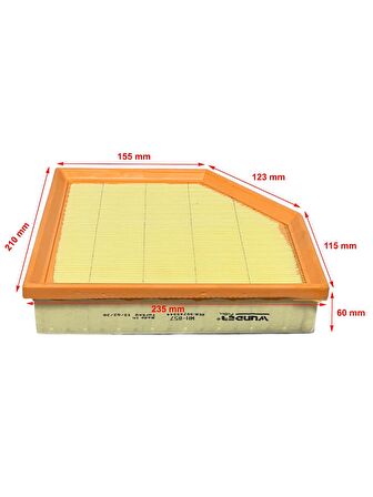 Volvo S60-II 3.0-T6 Awd-224 Kw-242 Kw 2011-2015 Hava Filtresi