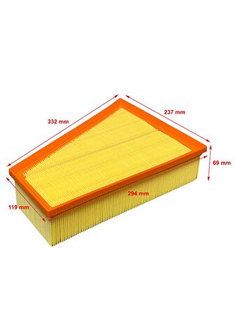 Volvo V70-III 2.0, 2.0D 2007-2015 Hava Filtresi