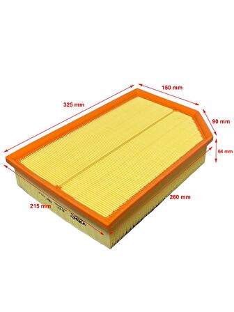 Volvo XC90 I 2.4D, 2.5-2.9 2003-2014 Hava Filtresi