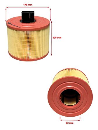 Bmw 1-Serisi E81-E87 130İ 2004-2011 Hava Filtresi