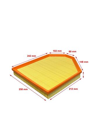Bmw X4 F26 X-Drive-20İ-28İ 2014-2018 Hava Filtresi