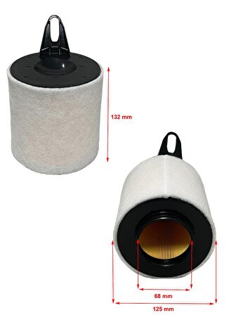 Bmw 3 Serisi E90 316İ 2007-2011, E92 316İ 2006-2013 Hava Filtresi