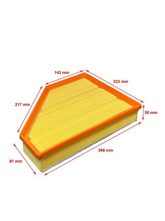 Bmw 1 Serisi E81-E82-E87-E88 116D-118D-120D-123D 2007-2013 Hava Filtresi