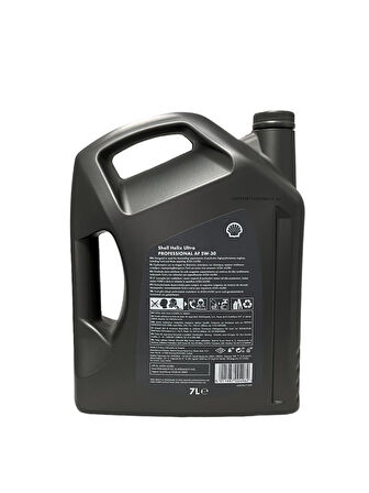 Shell Helix Ultra 5W-30 Af Tam Sentetik Motor Yağı 7 Litre