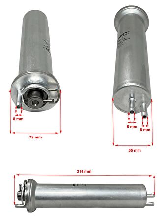 Bmw X5 E53 (3.0İ, 4.4İ, 4.6İS) 1999-2006 Yakıt Filtresi