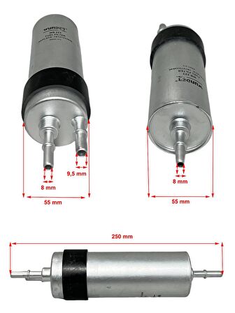 Bmw 4 Serisi F82, F83 (M4) 2014-2020 Yakıt Filtresi