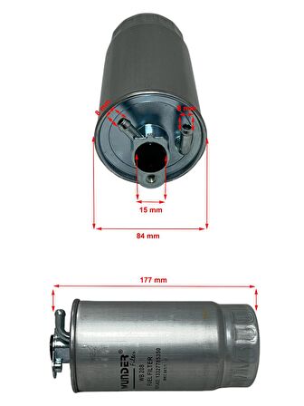 Bmw X5 E53 (3.0D) 2001-2003 Yakıt Filtresi