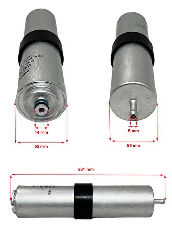Bmw X3 F25 (S-Drive 18D)-(X-Drive 20D, 30D, 35D) 2010-2017 Yakıt Filtresi
