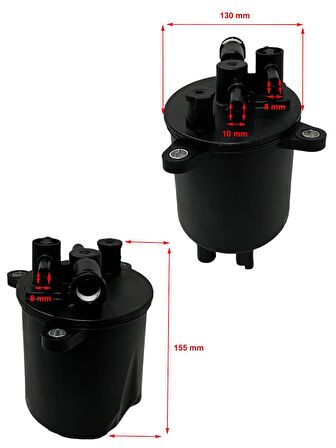 Peugeot 407 (2.2 Hdi, 163-170 Kw) 2006-2010 Yakıt Filtresi