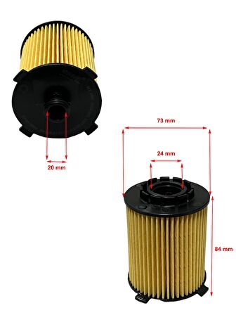 Volvo S60 II, V60 I (2.0D, 2.0T) 2014-2018 Yağ Filtresi