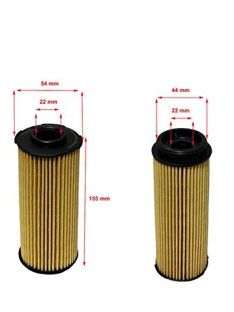 Bmw (X5, X6, X7 - G05, G06, G07) (X-Drive 30 D, 40 D, 40 İ, M50 D) 2019 ve Sonrası Yağ Filtresi