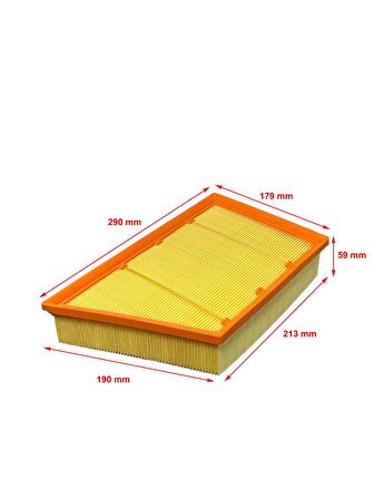 Land Rover Discovery Sport (2.2 D 140 Kw) 2015-2017 Hava Filtresi