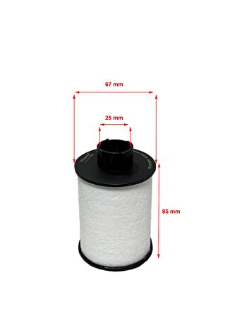 Fiat 500, 500 C (1.3 D 55 Kw) 2007-2012 Yakıt Filtresi