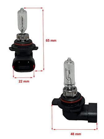 HIR2 9012 12V 55W Halojen Sis, Far Ampulü