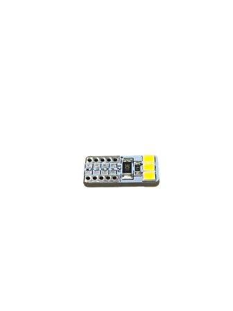 T10 W5W 12V 10SMD LED Blister Ampul 9 Adet