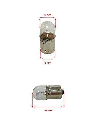 Hella Tipi 12V 5W 67 Park Ampulü 10 Adet