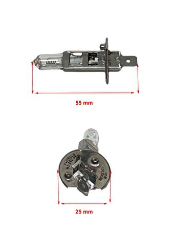 H1 24V 70W Sis, Far Ampulü