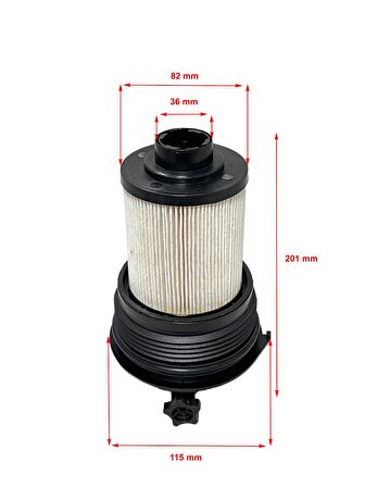 Ford Tourneo Custom V362 (2.0 EcoBlue 77-96-125-136 Kw) 2015-2023 Yakıt Fİltresi (Yerli)