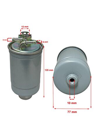 Ford Galaxy I (1.9 Tdi 66-85-96-110 Kw) 1994-2006 Yakıt Filtresi