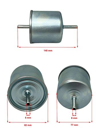 Ford Mondeo I, II (1.6, 1.8, 2.0, 2.5) 1992-2000 Benzin Filtresi