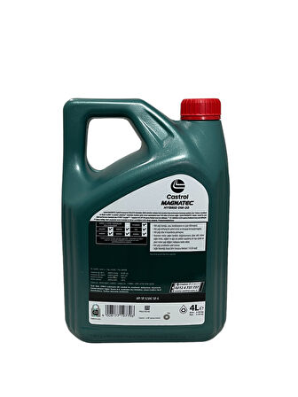 Castrol Magnatec 0W-20 Tam Sentetik Motor Yağı 4 Litre