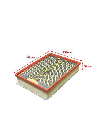 Seat Alhambra (1.8 T, 1.9 Tdi, 2.0) 1996-2000 Hava Filtresi