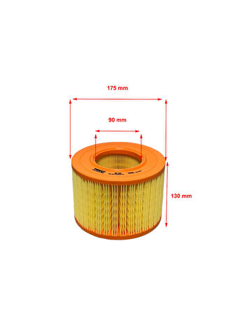 Renault 19-21 1.7, 1.8, 1.9 D 1986-2002 Hava Filtresi