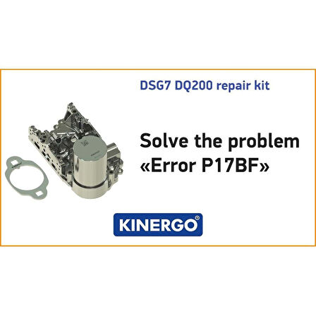 Kinergo Dsg Şanzıman Güçlendirilmiş Mekatronik Basınç Tüpü ve Yağı 1 Litre