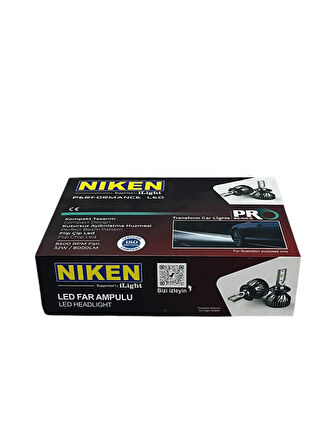 Niken Led Xenon Pro Serisi 9008 (H13) Far Ampulü 2'Li Takım