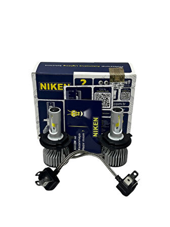 Niken Led Xenon Eco Serisi H4 Ampul 2'Li Takım